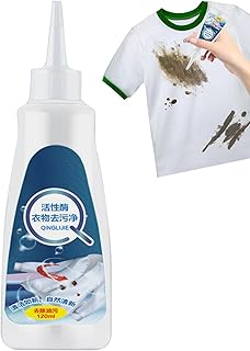| Limpador tecidos - 120ml manchas sem lavagem para roupas, ótratamento manchas desarrumado, manchas instantâneo resgate Naixue