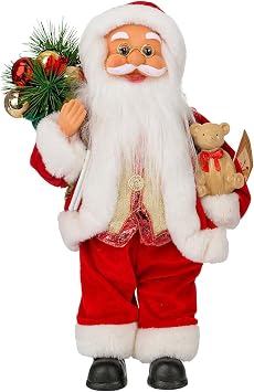 1 Adet Noel Baba Y lba  A ac  S s  ile Beraber Y lba   ekeri 30 cm Boyu