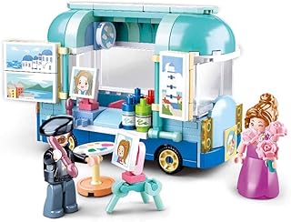 قطع تركيب مرسم الاحلام من سلوبان M38-B0865، بلاستيك، متعدد الألوان