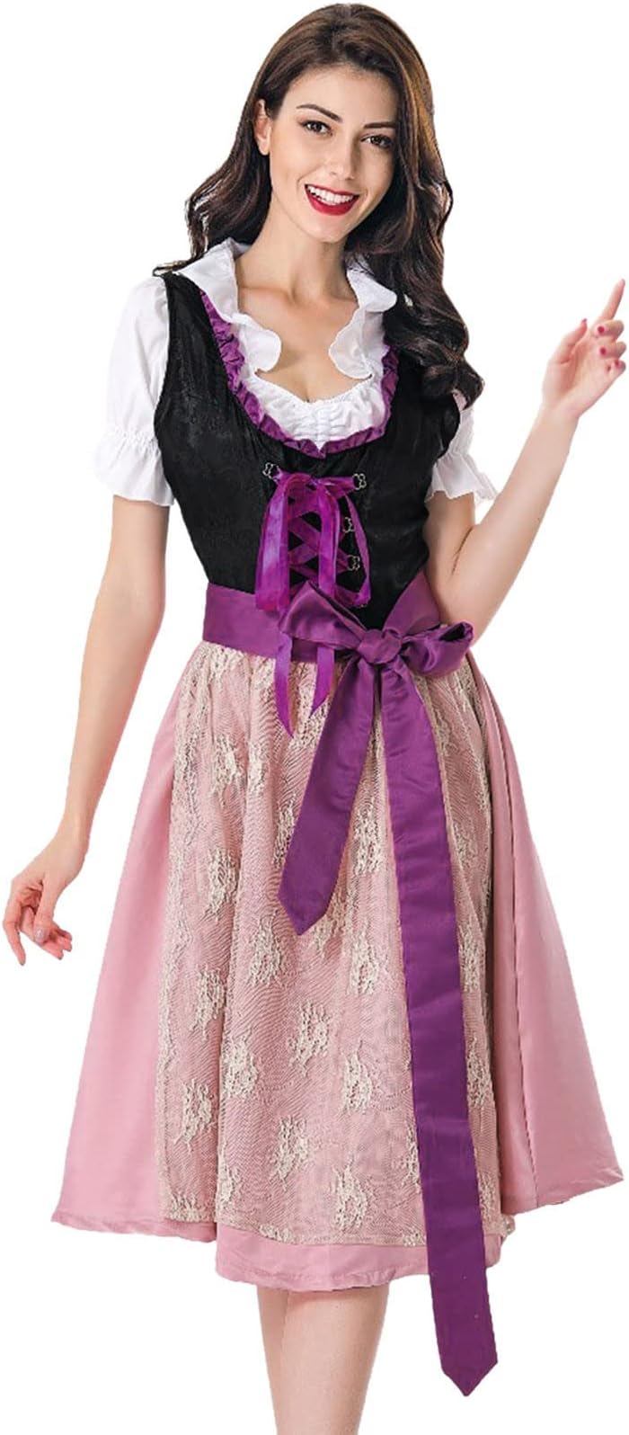 Y2*K Women Dress Party Elegant Cocktail Bavarian National Beer Festival German Beer Festival Dress Ballora Cosplay Costume