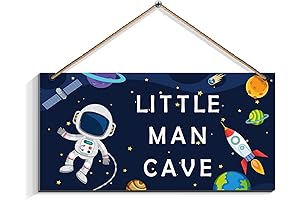 Space Astronaut Little Man Cave Nursery Decor
