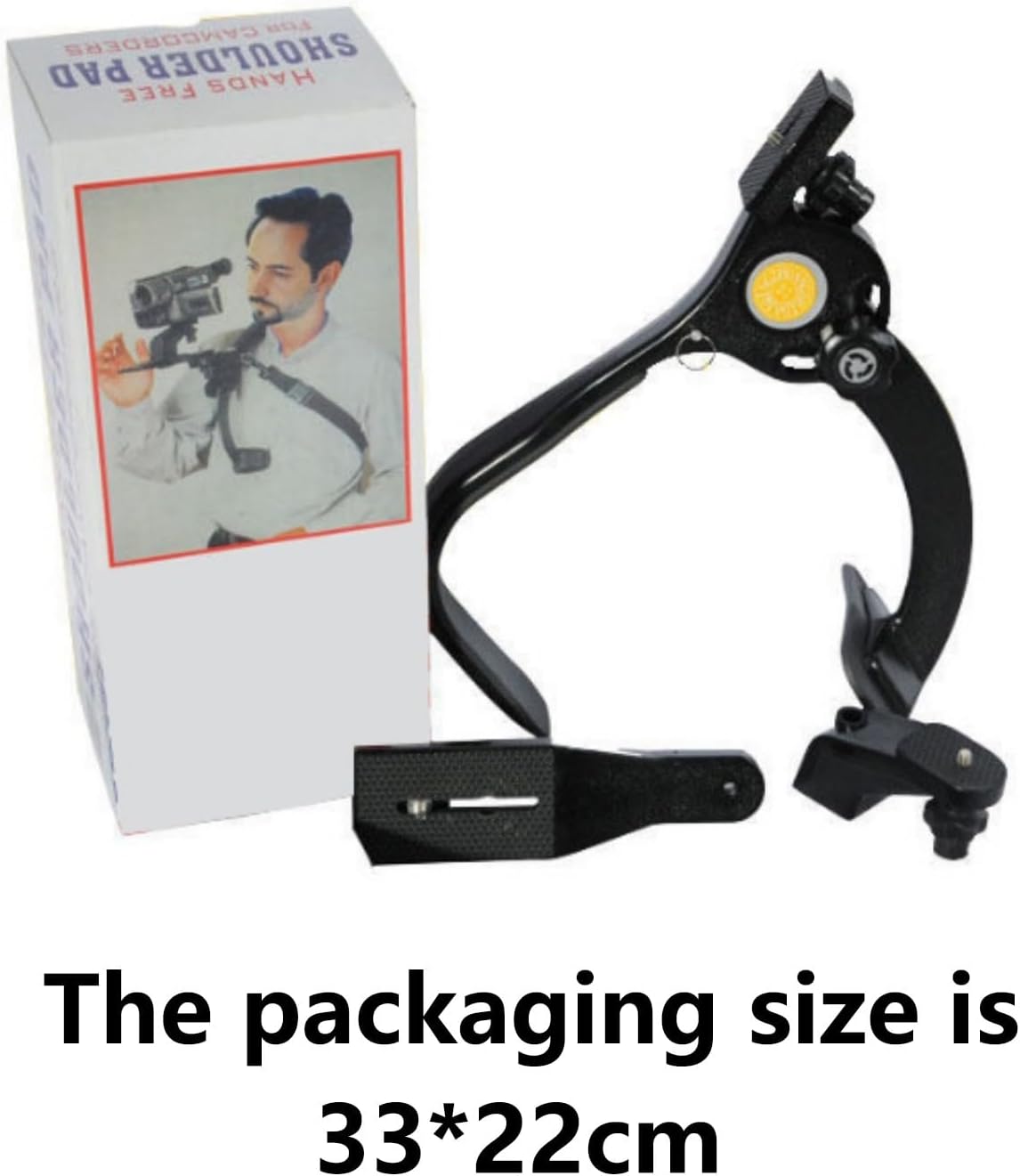 Camera Stabilizer Shoulder Pad Easy Installation 6KG Load Capacity for Video Camcorder DLSR Stabilizer Accessory