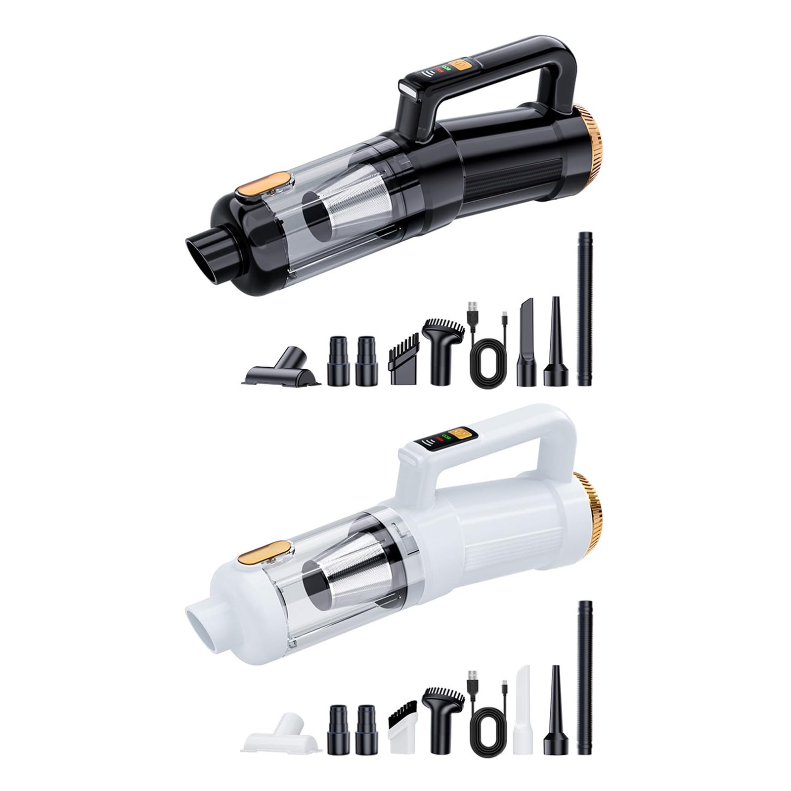 Ricaricabile Air Duster Cleaner 17000PA Cordless Cleaner 2 Gear Regolabile Handheld Car Vacuum Portatile Aspirapolvere Domestico