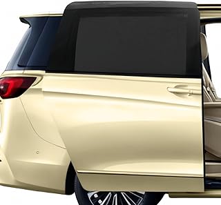 2 Stück Meshmaterial Sonnenschutz Auto Mesh für MPV Schiebetür,Einlagiger Sonnenschutz für große quadratische Auto SUV MPV Van,mit UV Schutz and Atmungsaktivität Funktion