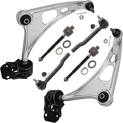 Miniatura 14 de Detroit Axle - Kit de brazos de control delanteros de 6 piezas para Toyota Corolla 2014-2019, 2 brazos de control inferiores con rótulas, 2 varillas