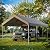 10 x 20 FT Heavy Duty Carport, All-Weather Car Canopy Shelter with Reinforced Steel Frame, Portable Garage Tent for SUV, Truck, Boat & Outdoor Events, UV Resistant Waterproof Cover, Gray