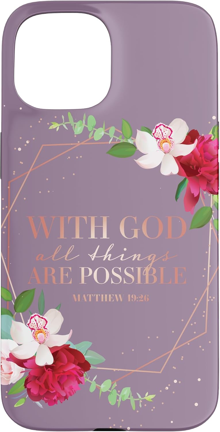 Phone Cases Women With Bible Verses On It Christian Products Case for iPhone 15