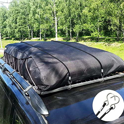 Sdtc Tech Heavy Duty Bungee Cords With Stainless Steel Hooks, 4-Pack 36" Premium Latex Elastic Rope Straps For Tents, Cargo, Bike, Car, Luggage Rack, Kayak Boat.(Include Hook Total Length 40Inch) #TOP4