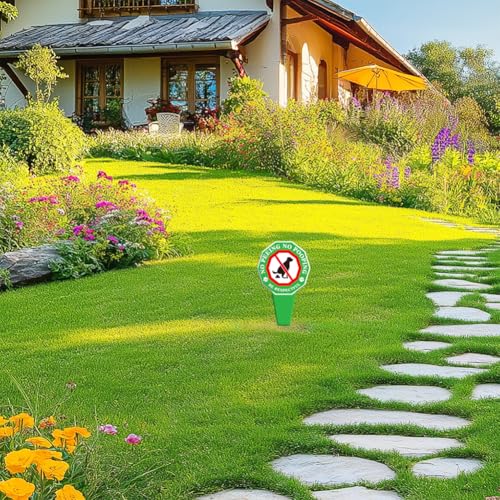 Panneau de déjections canines pour préserver la propreté du jardin - 6