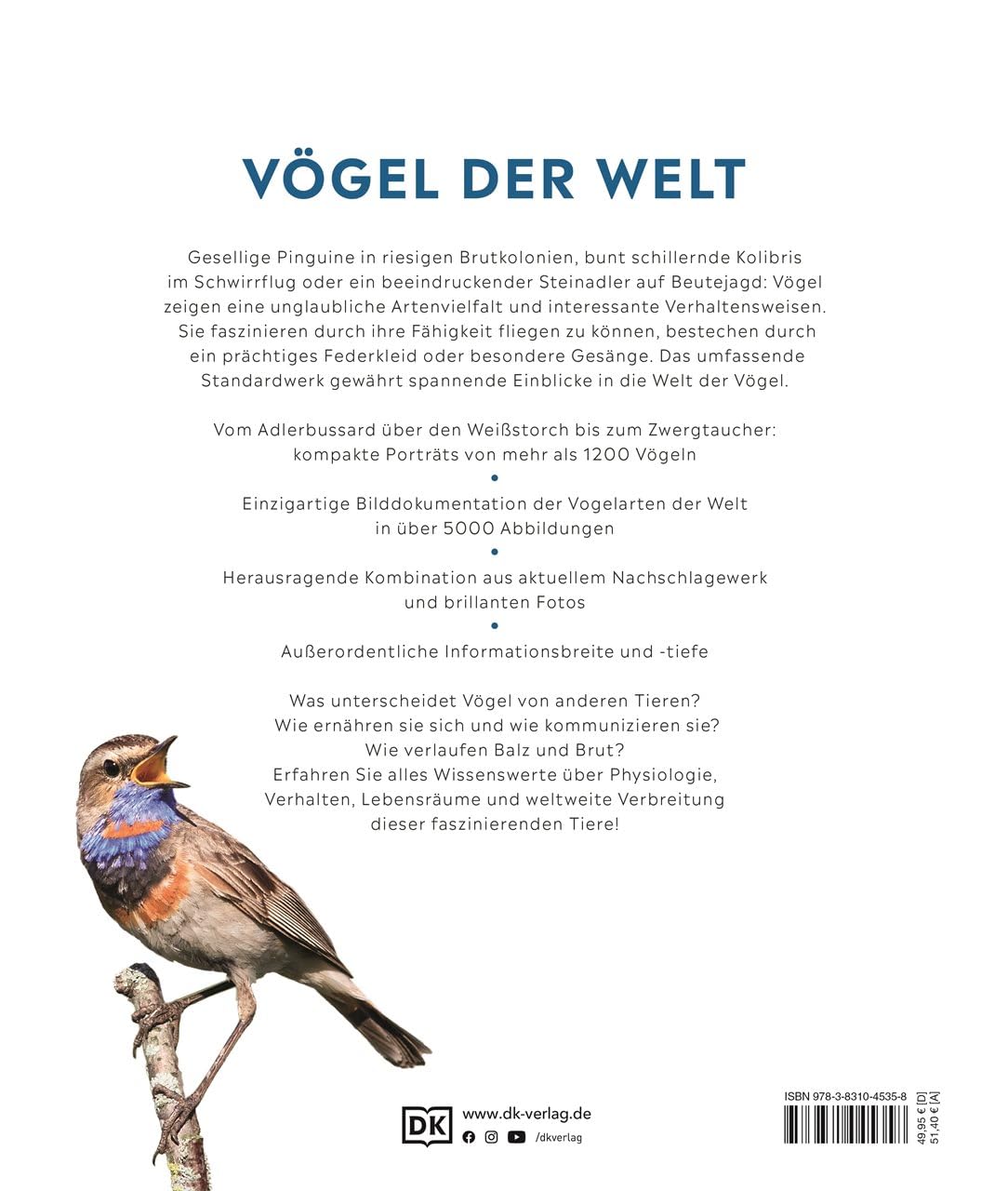 Vögel: Die große Bild-Enzyklopädie mit über 1200 Arten und 5000 Abbildungen (DK Bibliothek)