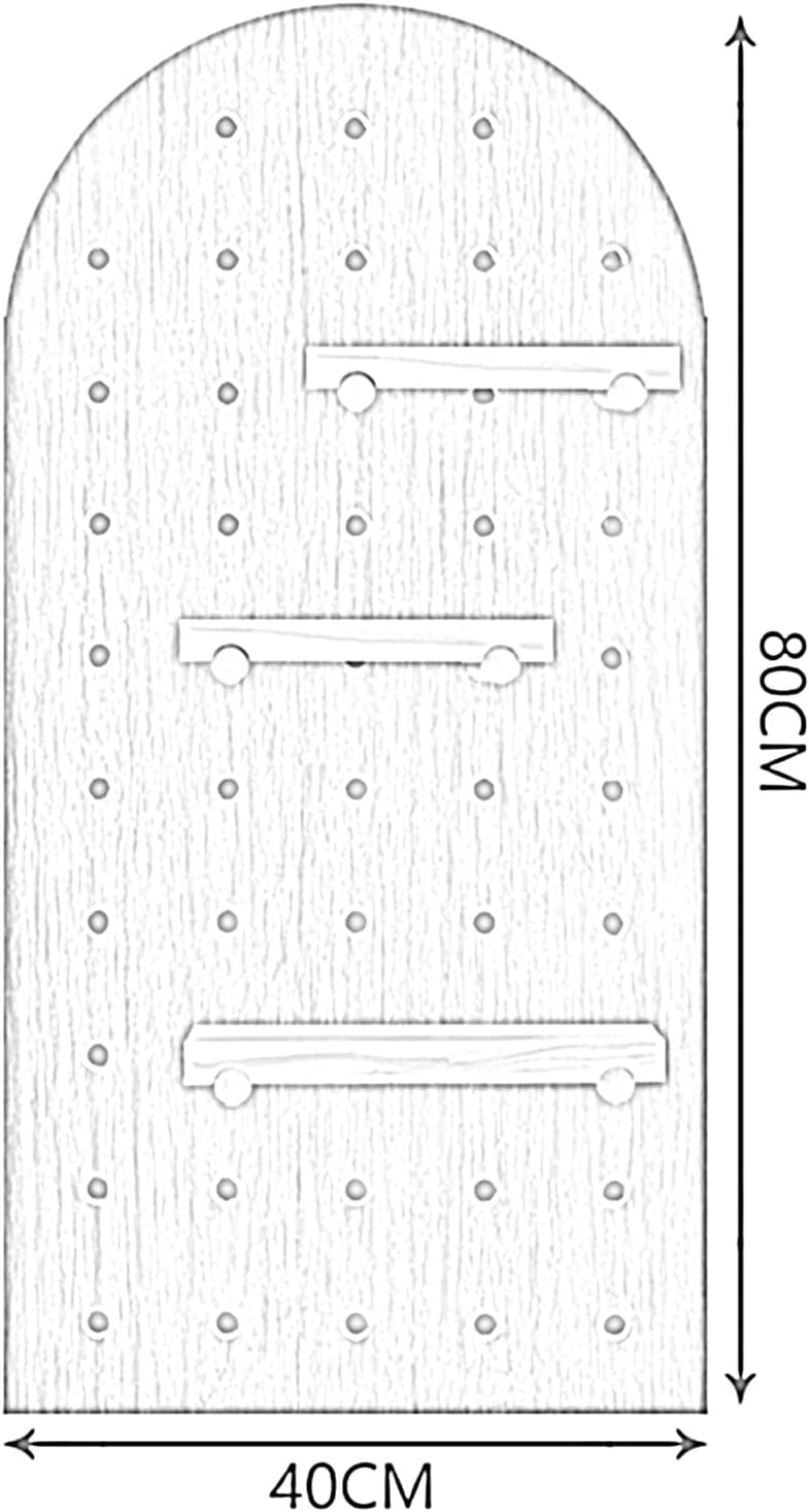 Wall Mounted Storage Pegboard,Wooden Pegboard,Peg Boards for Walls,Pegboard Panels,Pegboard Panels & Units, Pegboard Combination Kit, Wall Mount Display Peg Board, Home Garage Craft Room Wor