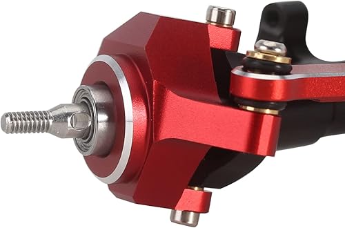 Miniatura 7 de INJORA Eje delantero CNC de aluminio con engranaje helicoidal 13T para cerrojo axial SCX24 C10 JLU Gladiator Bronco 124 RC Crawler piezas de