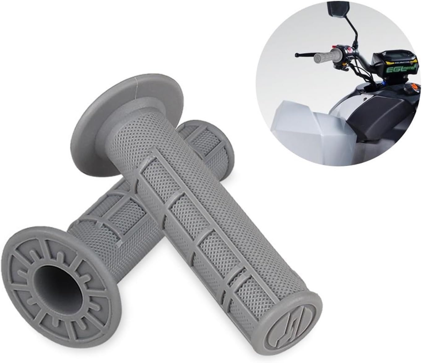Handles Grips 1 Pair 22mm Universal Hand Bar Grips for Suzuki Quadsport Ozark LT LT-Z LT-F 50 80 90 125 160 230 250 300 400 450 500 ATV Quad