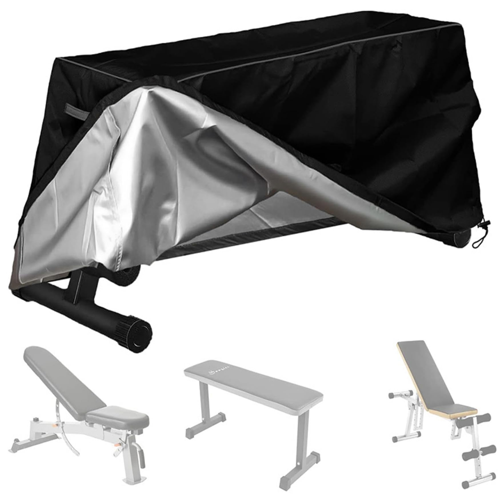 Housse de Banc de Musculation Anti-Humidité pour Protéger la Planche Assise
