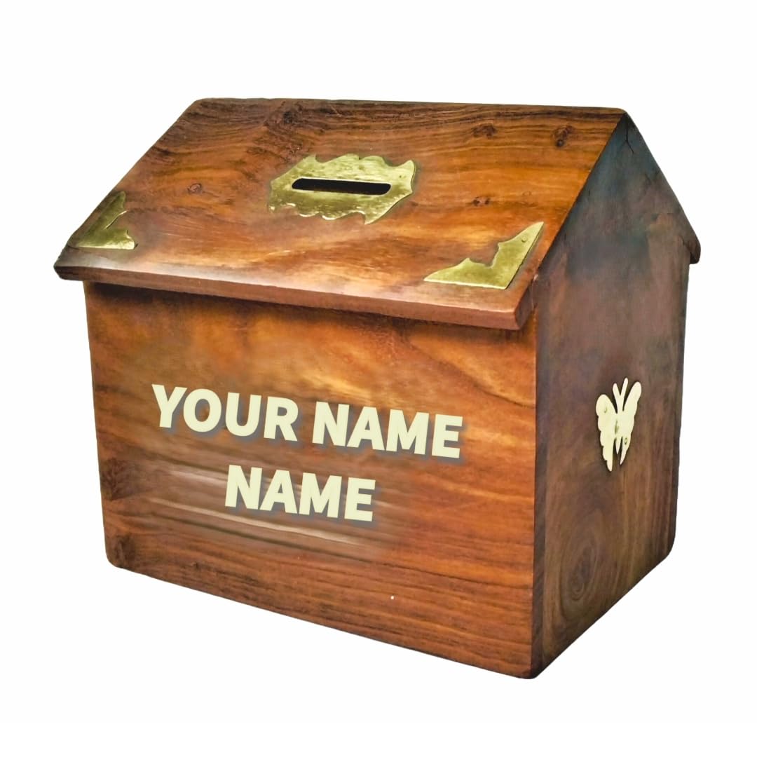 Customized Name Personalized hut Money Bank Coin Bank for Kids and Adults add Your Name and Address Like This (Neha) On Product Gift Decor Showpieces Item Money Bank Saving Bank hut Bank (B0DH24CHT6) Amazon Price History, Amazon Price Tracker