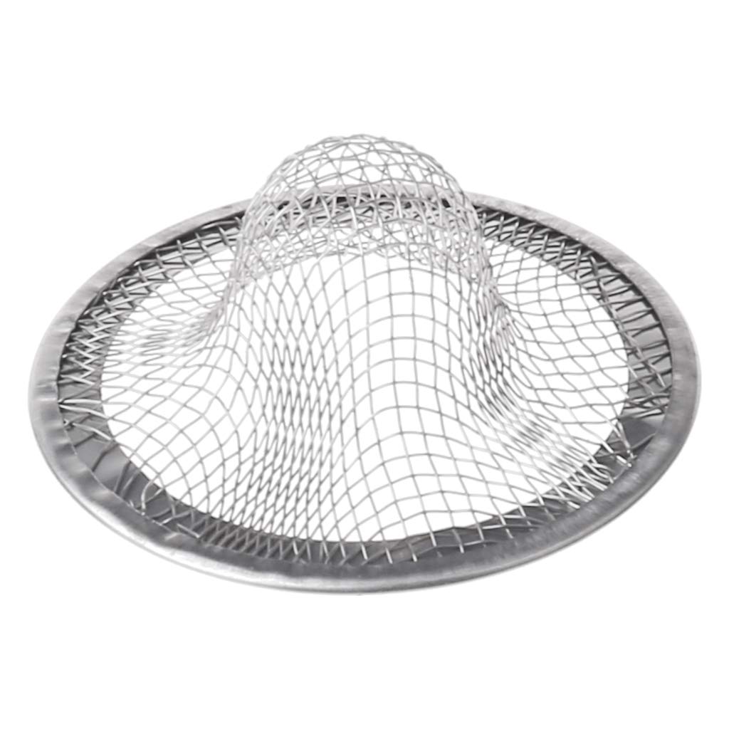 Baiyao Stainless Steel Sink Strainer Bathroom Hair Strainer Drain Filter Percolator Drain Filter