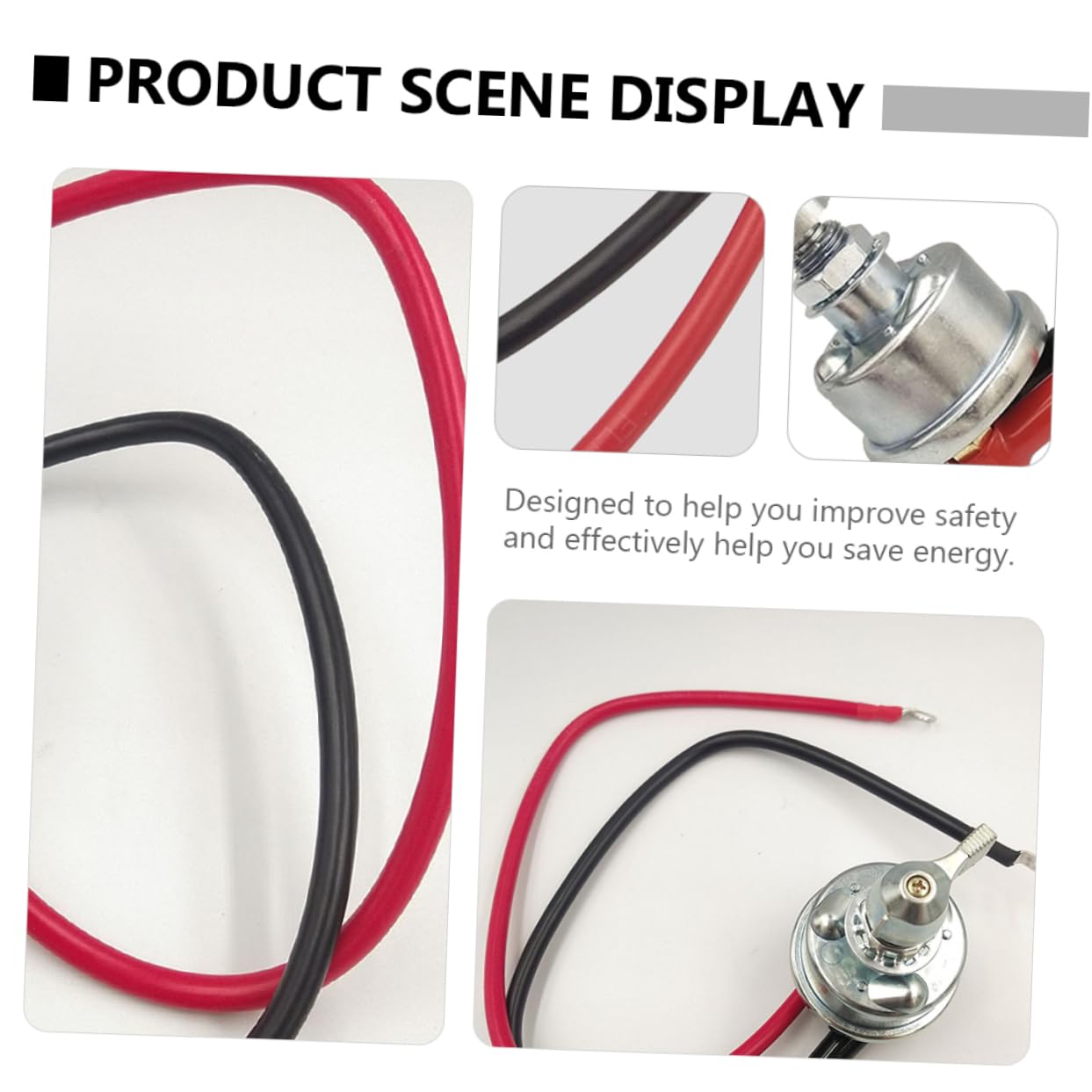 Aluminum Knob Power Switch Rv Battery Disconnect Off Switch for Car Boat Battery Isolator Disconnector