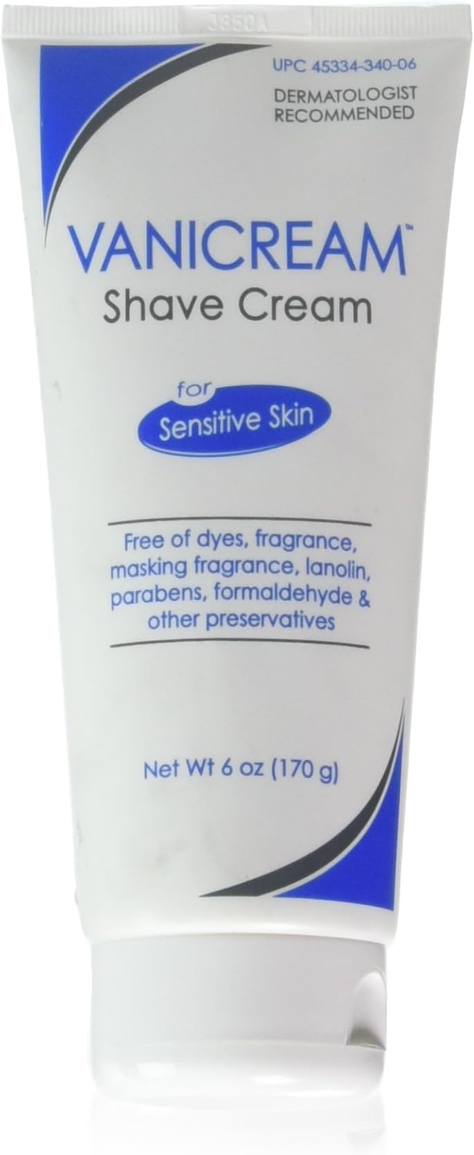 Vanicream Shave Cream For Sensitive Skin, 6 Oz (3 pack)
