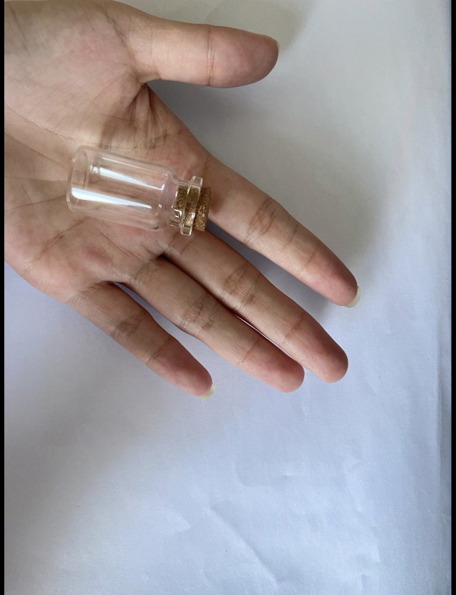 16 Petites Bouteilles En Verre 10ml - Bouchon Liège - Pour Mariages, Cadeaux, DIY - Déco Et Conservation