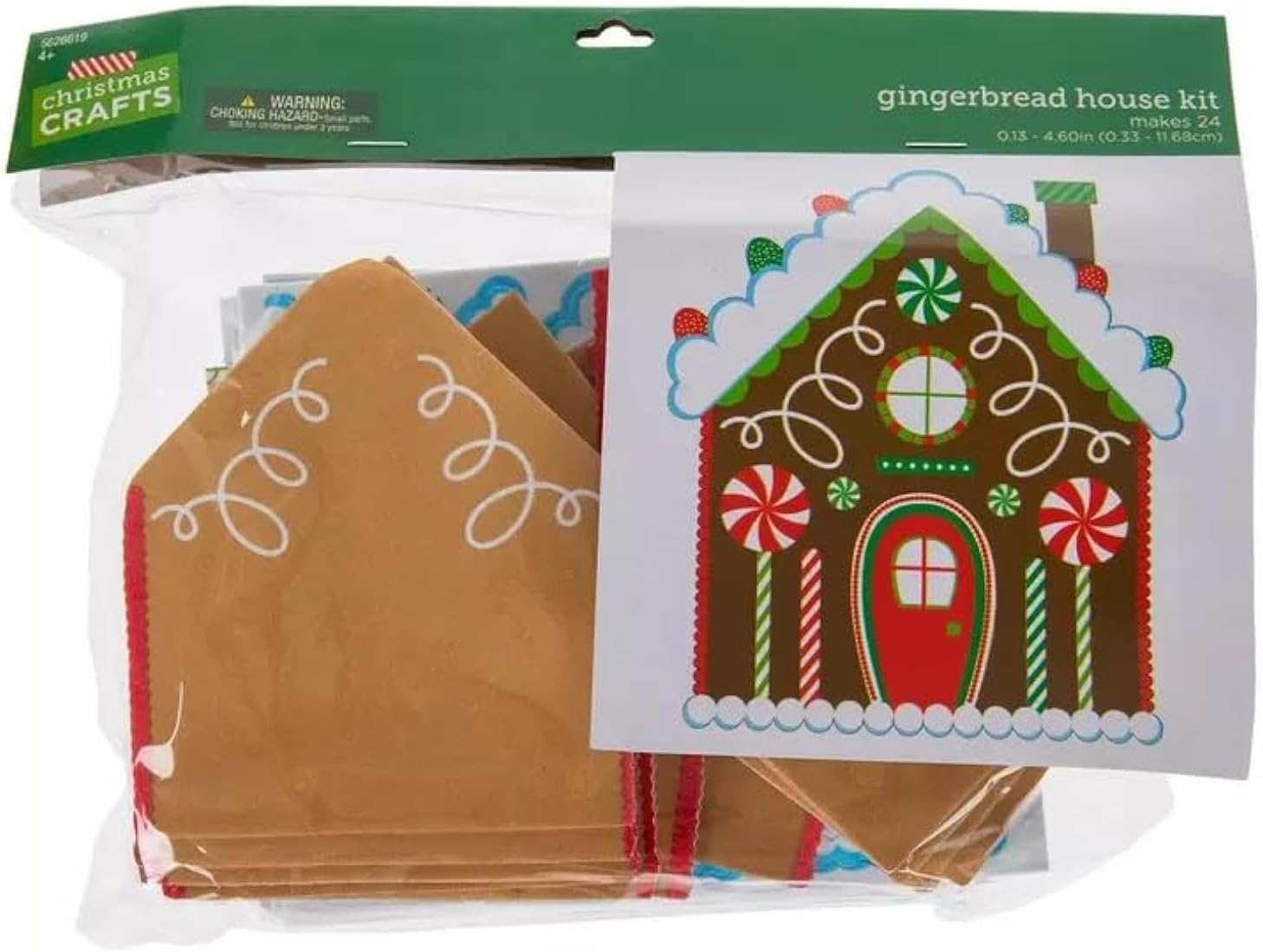 Gingerbread House Kit - Makes 24