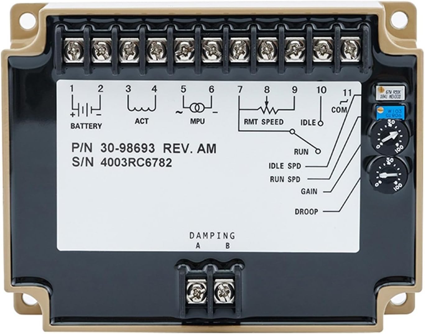 3098693 3062322 NC Engine Speed Controller Diesel Generator Governor Control Board 3044196 4914091 4914090(Better 4914090)