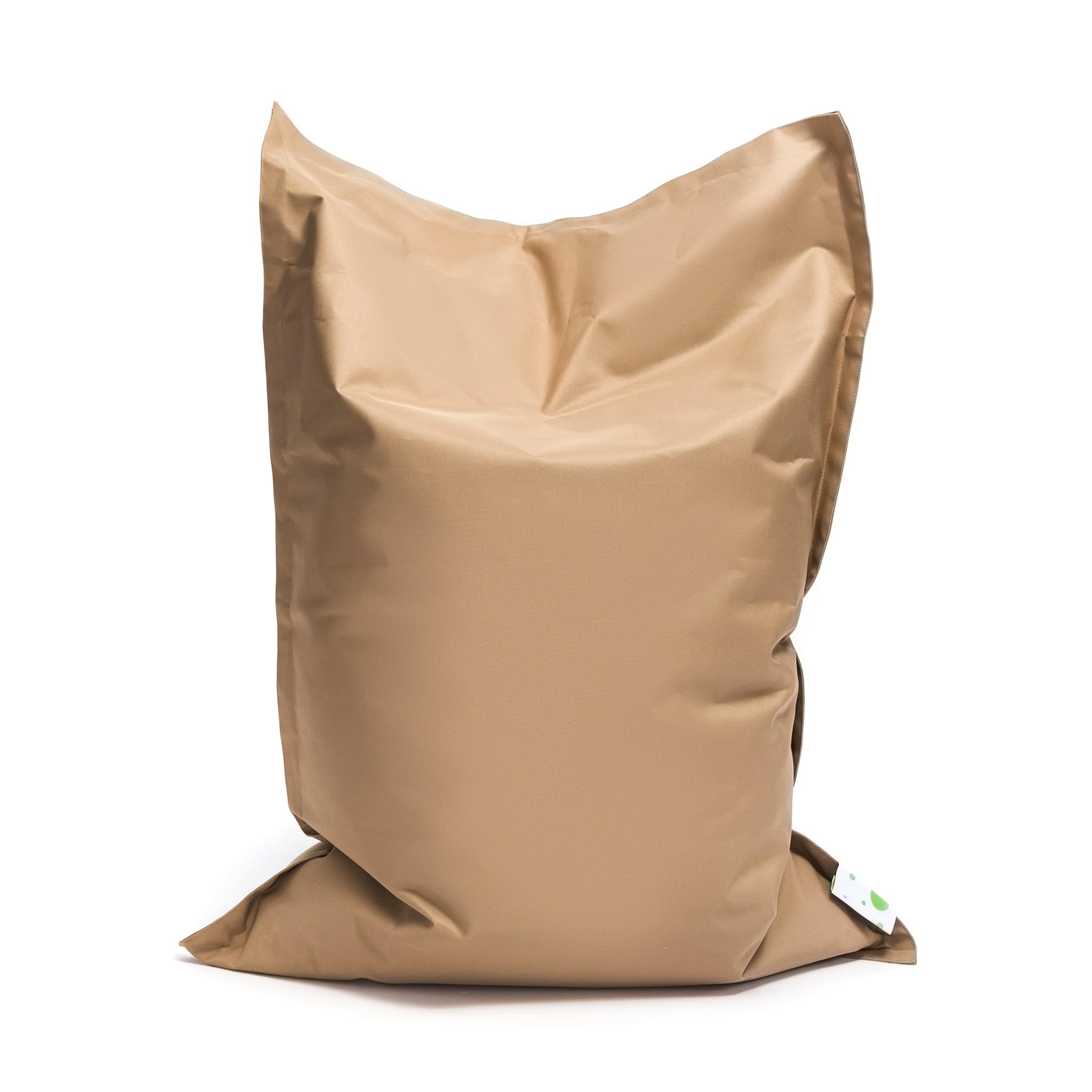 Ecopuf - Pouf Sako d’extérieur - Bean Bag pour Chambre - Coussin en Tissu élégant - Fauteuil de Relaxation - Taille S - 140x100 - Beige Nc17