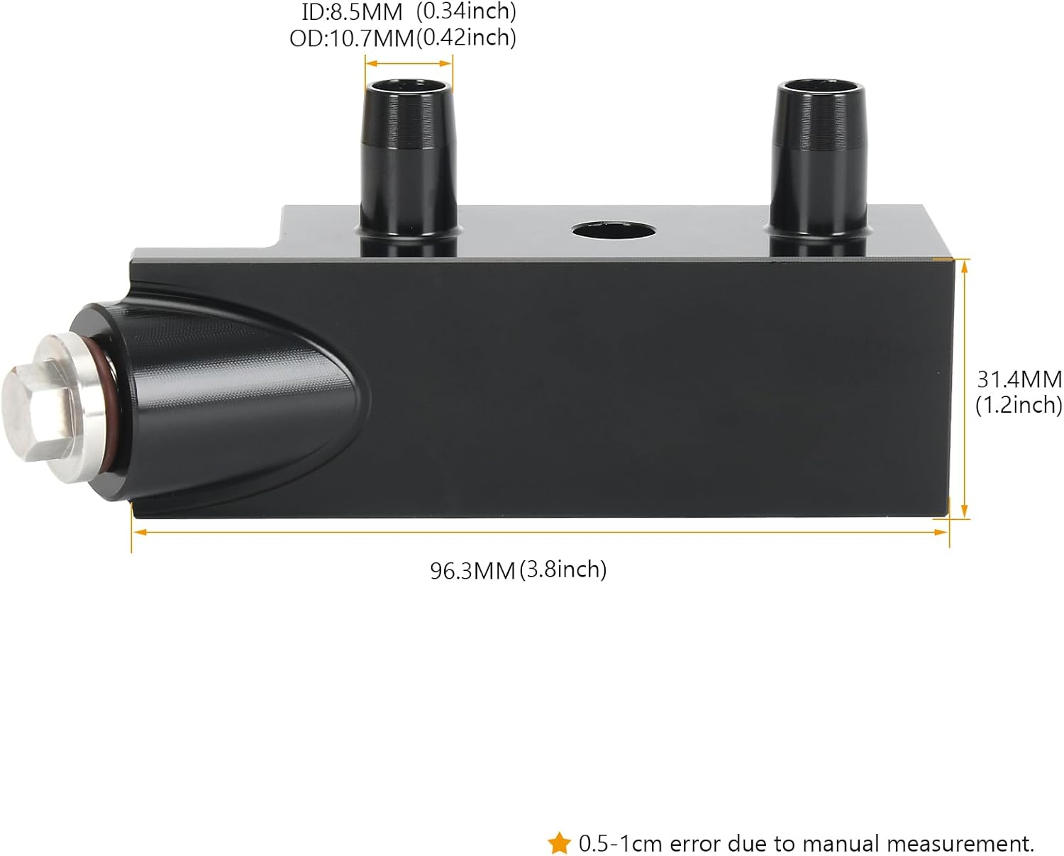 Automatic Transmission Fluid Thermal Bypass Valve Compatible with 2014-2018 GM Tahoe Silverado Sierra 1500 Escalade Yukon 6L80 5.3L 6.2L 4.3L Replace# 125068000