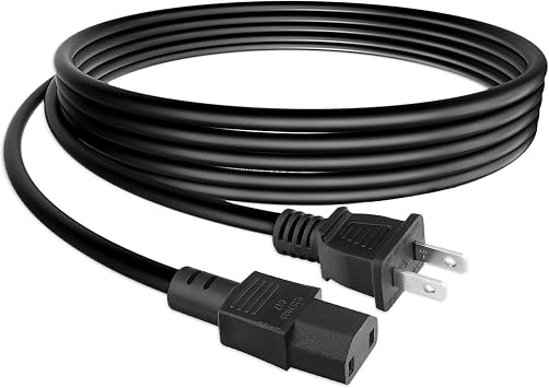 AC Power Cord Cable Compatible with ECOVACS DEEBOT X1 Omni Robot Vacuum Mop