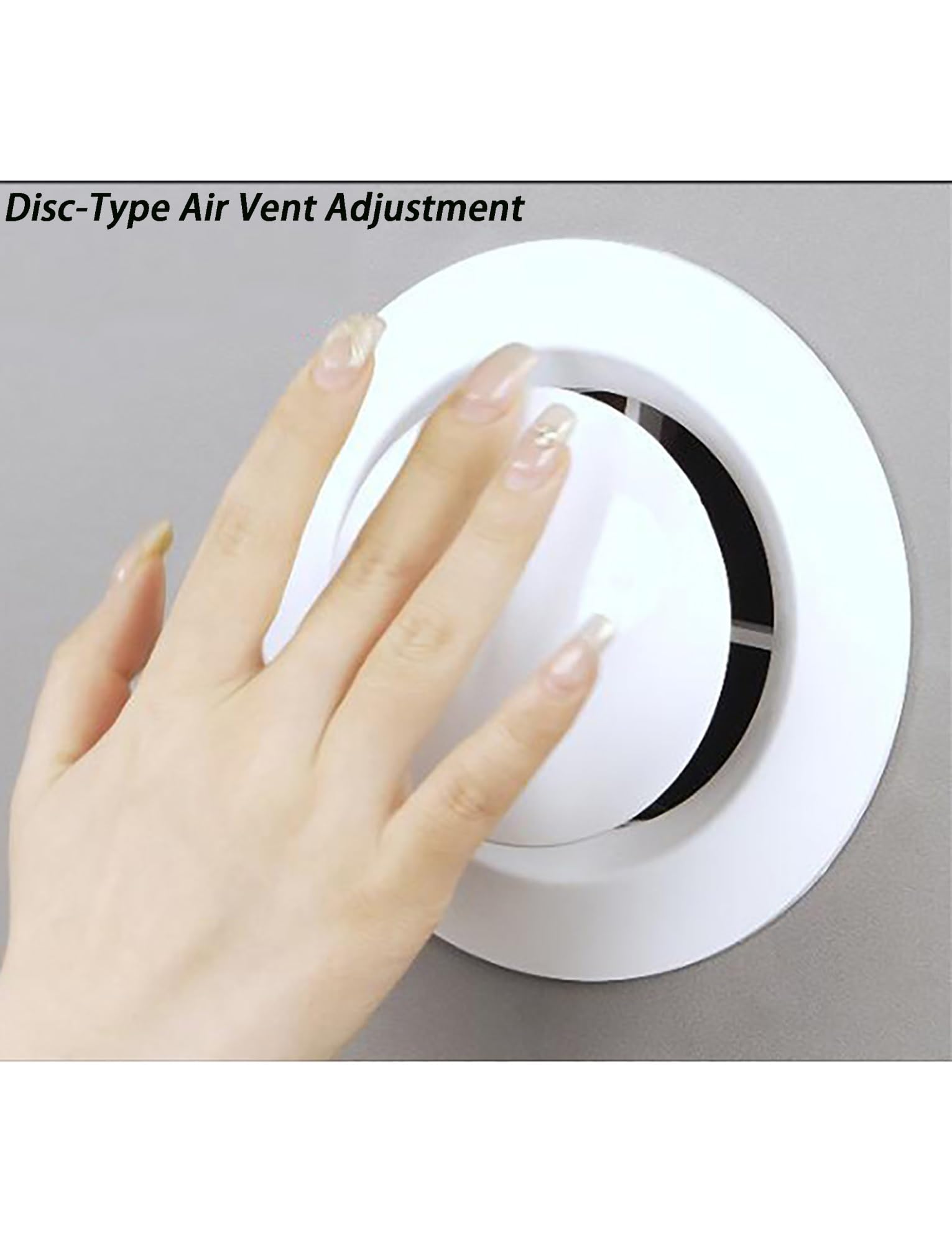 Griglia di Ventilazione Interna - Presa e Uscita di Ventilazione Decorative con Rete per impianti HVAC, Facile Installazione, Diametro 200 mm