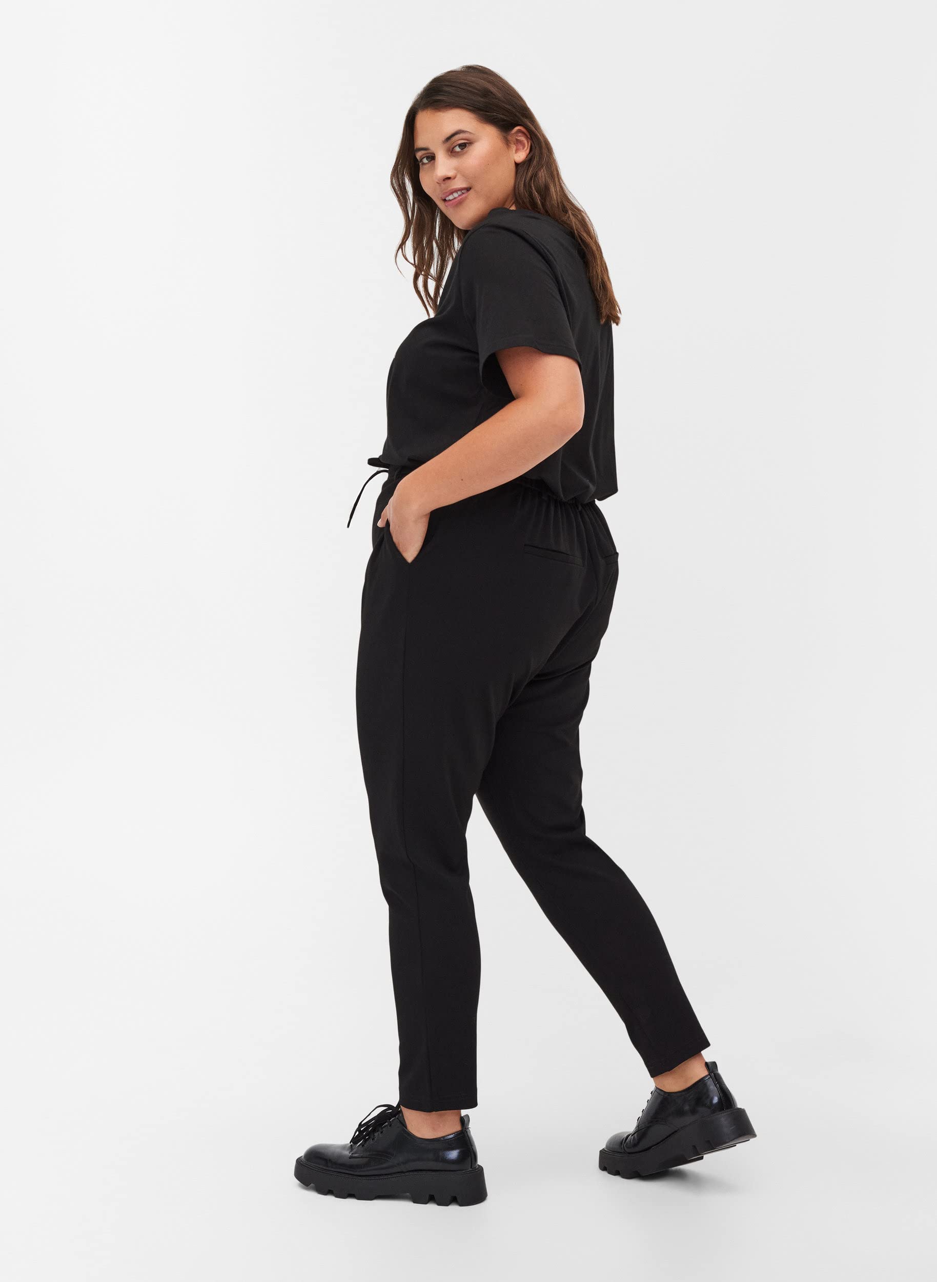 Zizzi Große Größen Damen Maddison Hose aus Viskose Gr - Plus Size Damen Kleidung