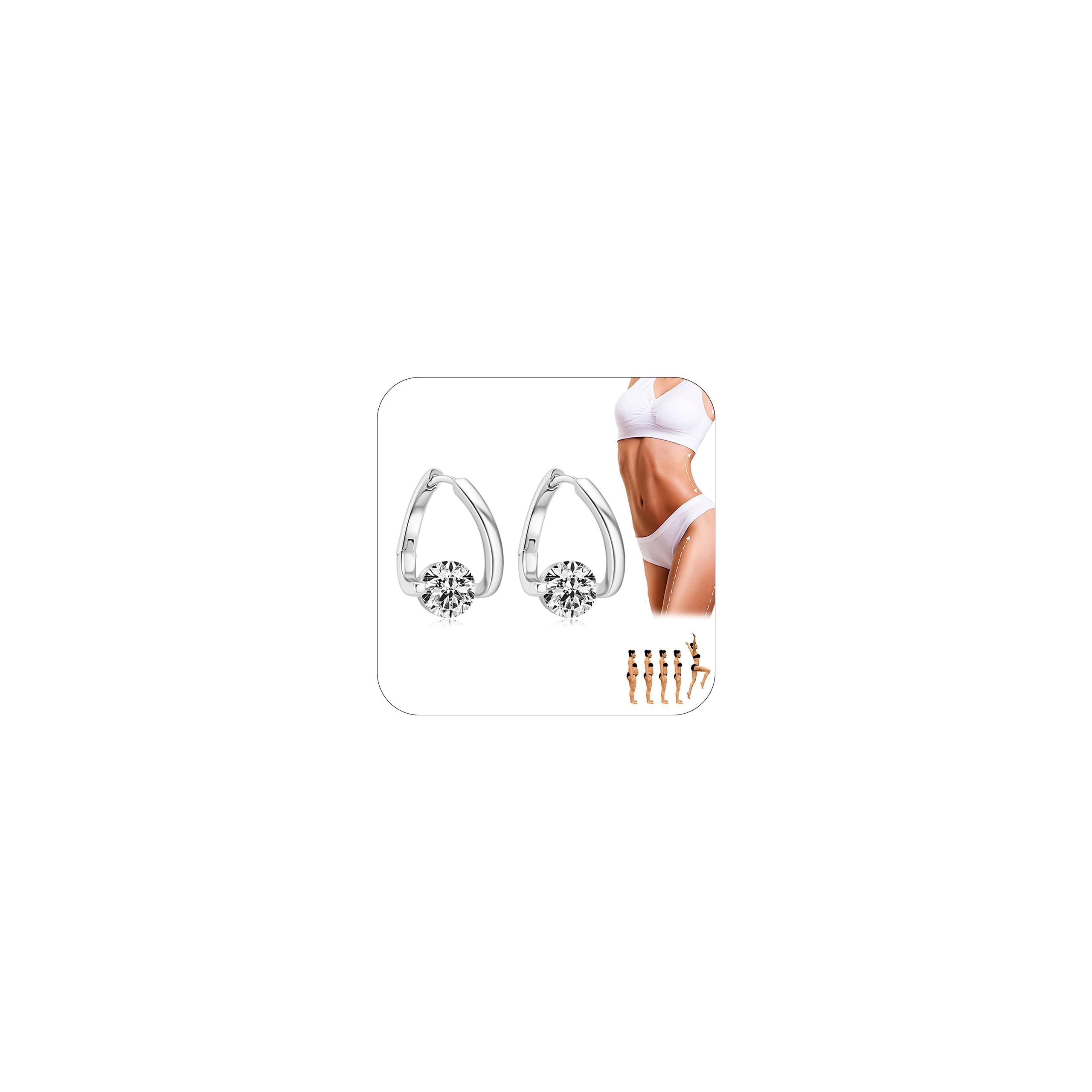 Halolux Lymphvity Germanium Earrings Earrings for Women Lymphatic Therapy Earrings