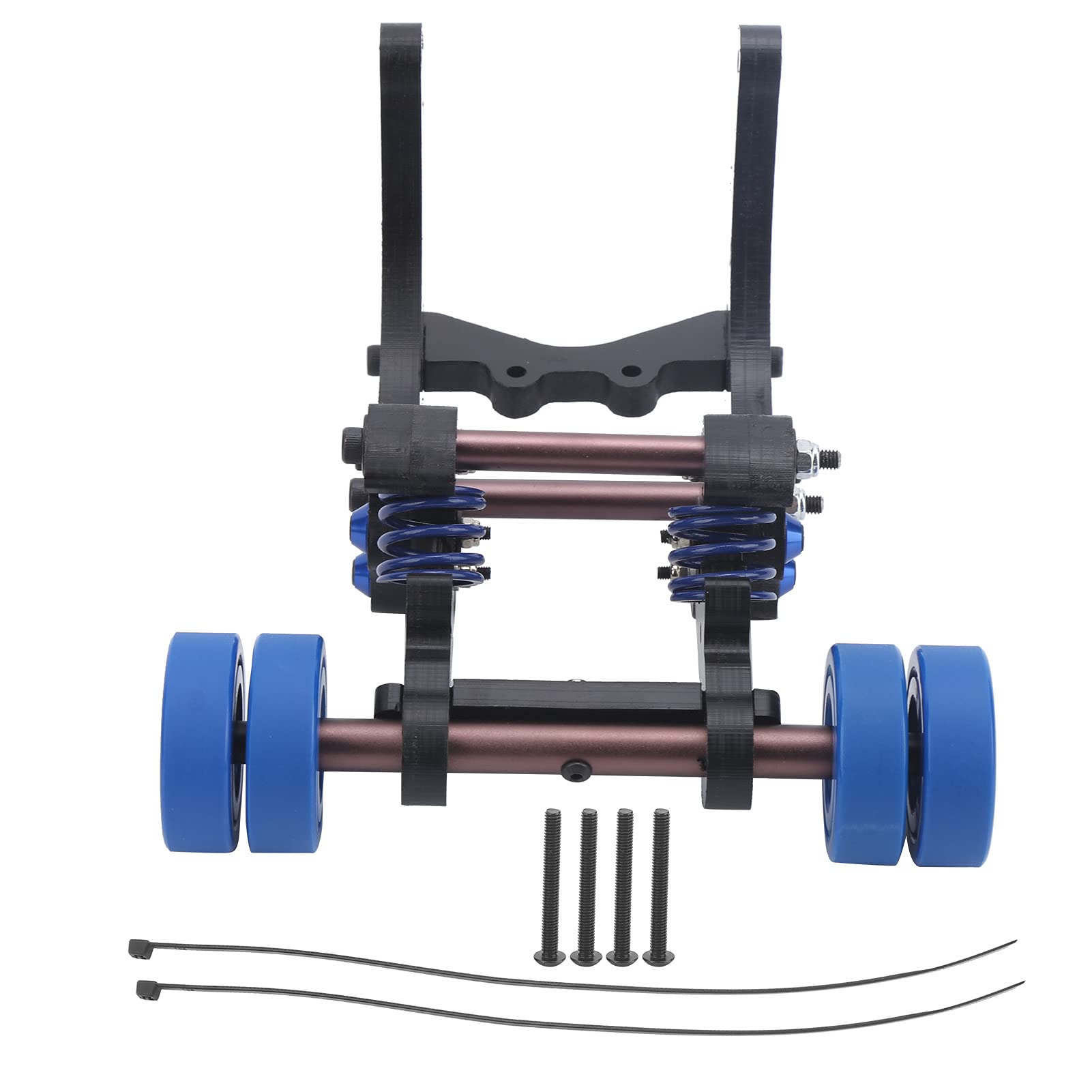 RC cztery koła sprężynowe koło HeadUp wysokiej jakości trwałe części zamienne do TRAXXAS XMAXX 1/5 RC Trucks metalowy plastik 150mm 435g (Niebieski)