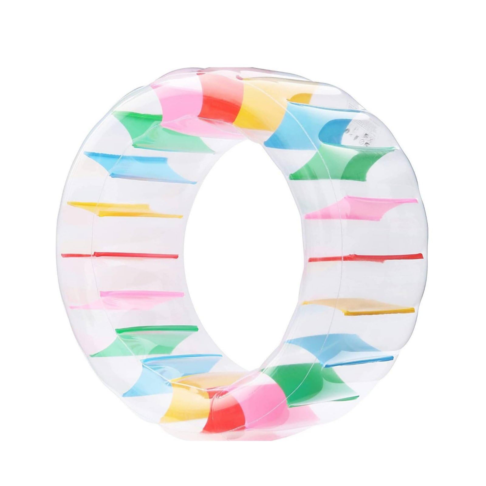 Tubo Gonfiabile per Avventure Acquatiche Bambini Rinforzo PVC Tubo Ruotante Trasparente Struttura Facile da Pulire Adatto a Piscina Parco Outdoor, 160 110 85cm