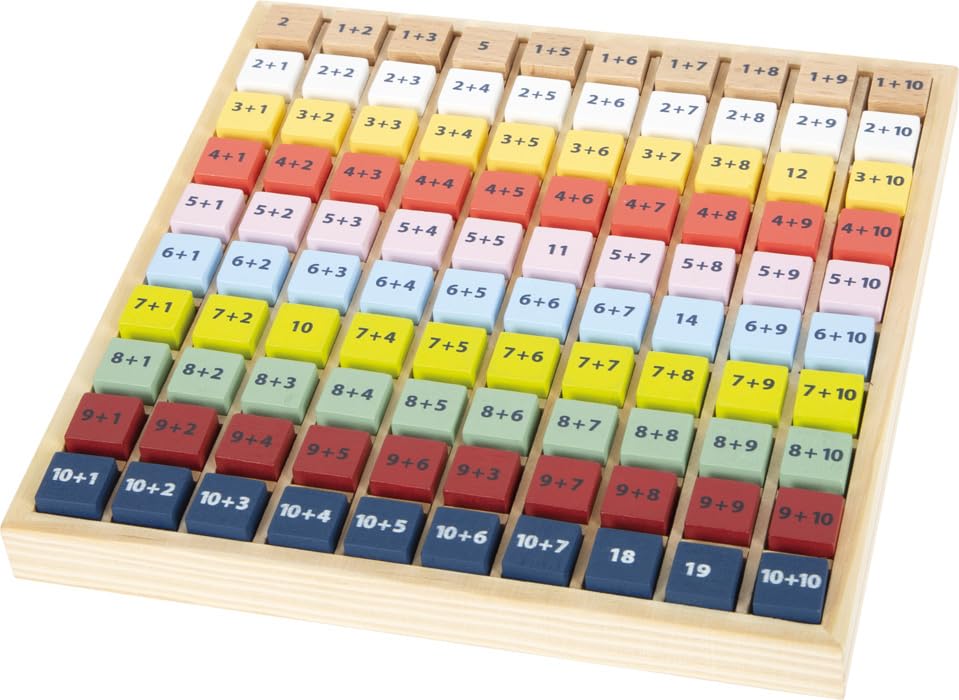 Small Foot Addition Slide Rule Educate, made of FSC® 100%-certified wood, for practising addition formulas 12415 - Image 2