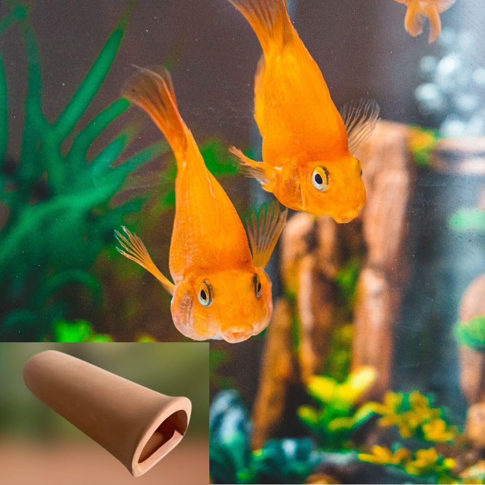 Amazon.co.jp: 産卵筒 シェルター 熱帯魚 アクアリウム 隠れ家 洞窟