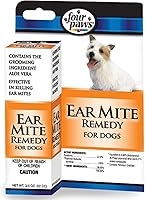 Vista 1 de Tratamiento de ácaros del oído de aloe para perros