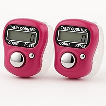 CHANT HARI Digital Finger Ring Tally Counter – Hand Counter for Mantra Jap, Cricket Umpire, Vehicles, Visitors & Counting | Portable Multi-Use Tally Machine (Multicolor) (2)