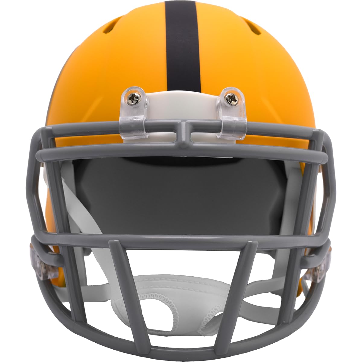 Pittsburgh Steelers Matte Gold 2025 On-Field Revolution Speed Mini Football Helmet