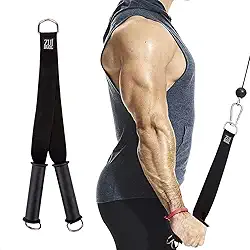 Puxador Cross Over Fita Para Tríceps Manopla Puxador Corda - Puxador Tríceps Academia, Puxador Academia, Puxador Fita Tríceps, Puxador Corda, Corda Tríceps