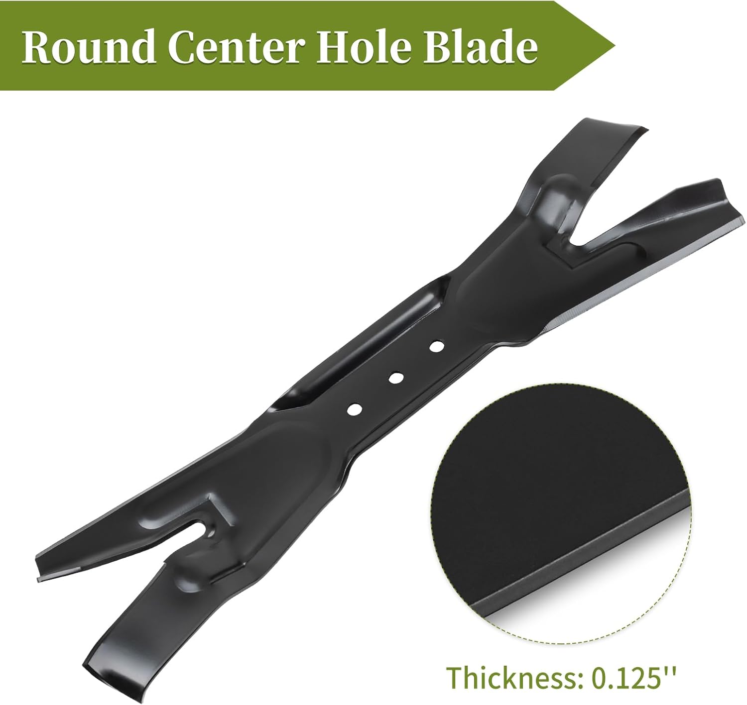 7026407AYP Lawn Mower Mulching Blade for 21" Deck, Compatible with S-Napper Nin-ja C21409R C21509R CP21409R CP21509R C21559BV Walke Behind Mower, 1 Pack