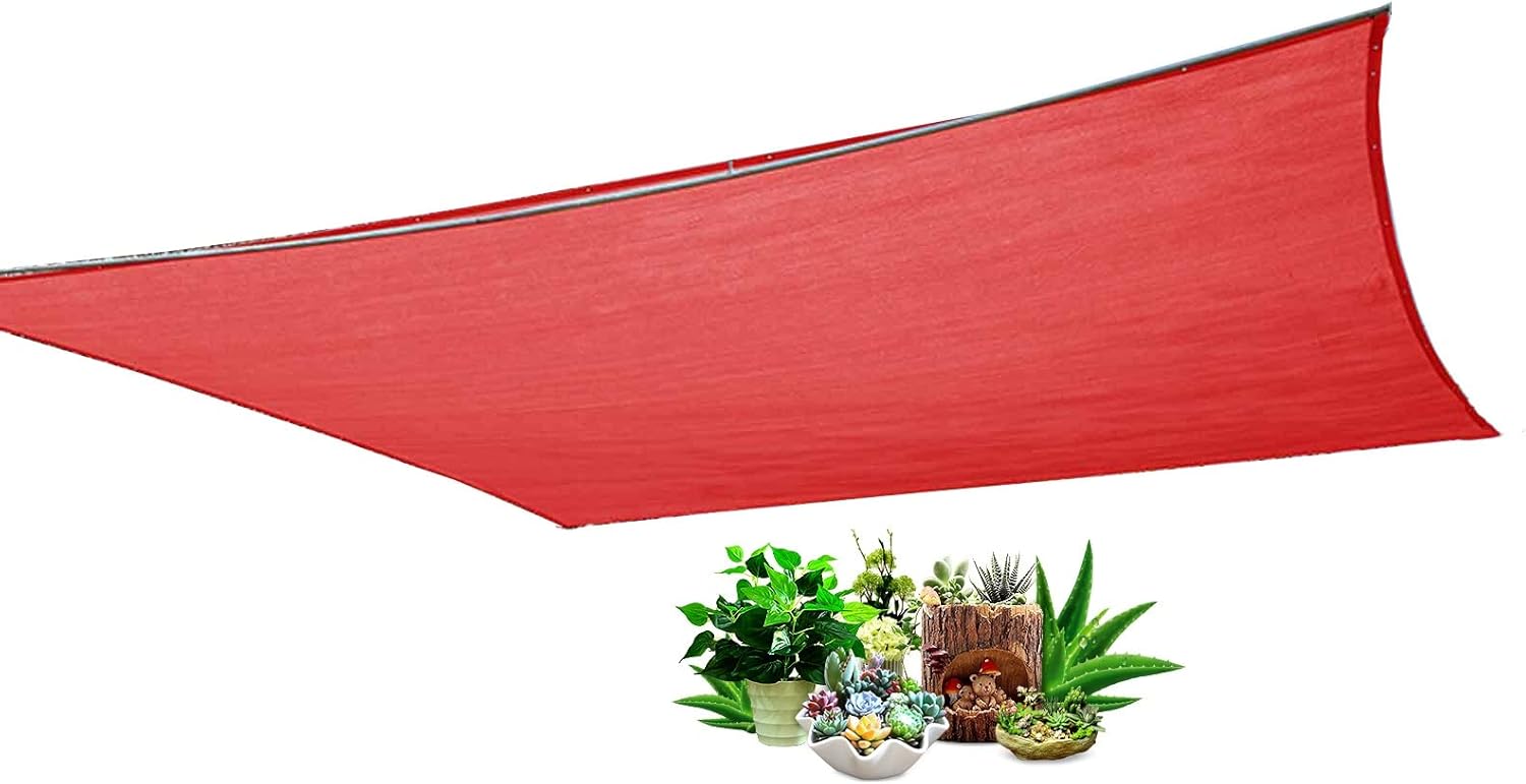 Sun Shade Sail Outdoor Sun Shade Cloth, Greenhouse Shade