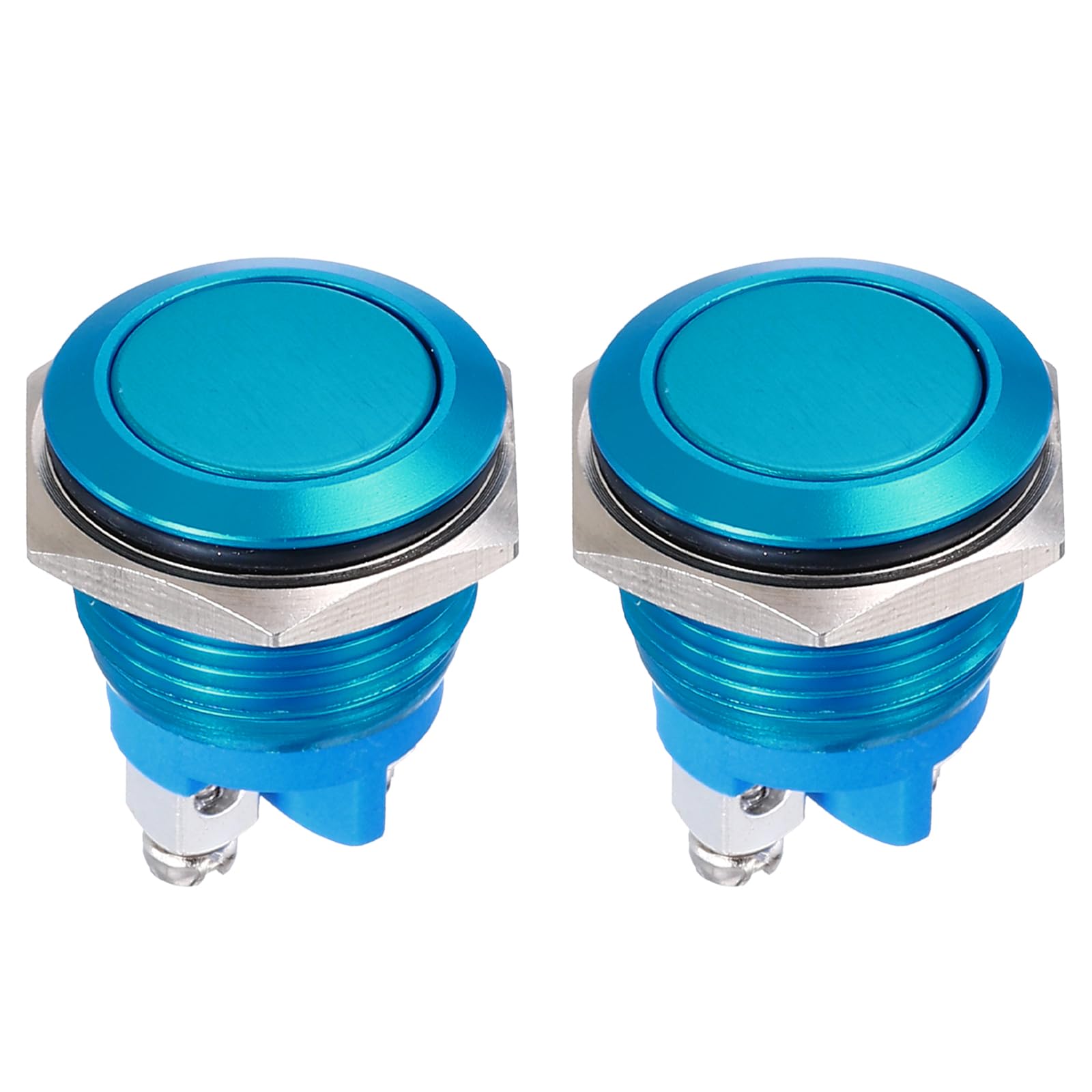 DMiotech 2 Pcs 22mm / 7/8" Push Button Switch