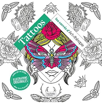 Hardcover Tattoos: 100 Coloriages [French] Book