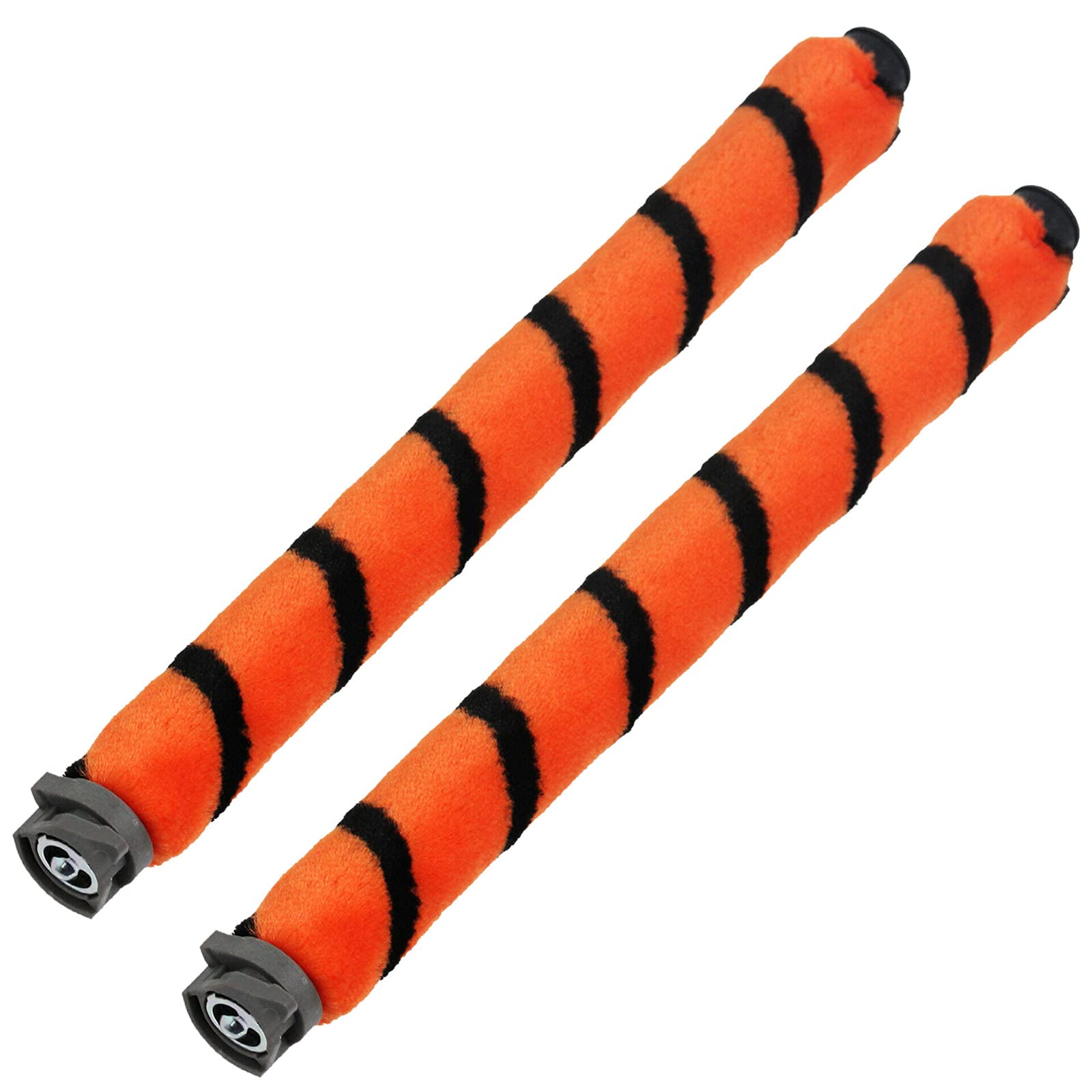 Spares2go Orange Soft Brushroll Brush Roller Bar Compatible With Shark Vacuum Cleaner Az910uk Az702uk Az950 (Pack Of 2) Size 2