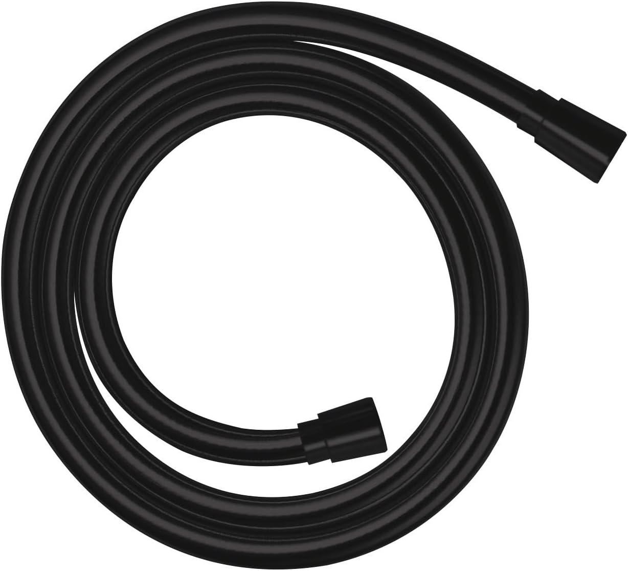 Techniflex Handheld Shower Replacement Shower Hose 63-inch Easy Install Modern Shower Hose in Matte Black, 28276673