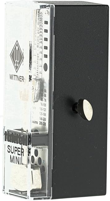 Wittner 903014 Taktell Super-Mini Metronome, Black