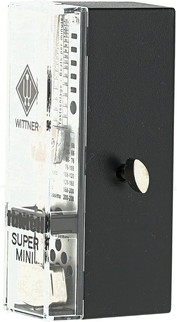 Wittner 903014 Taktell Super-Mini Metronome, Black