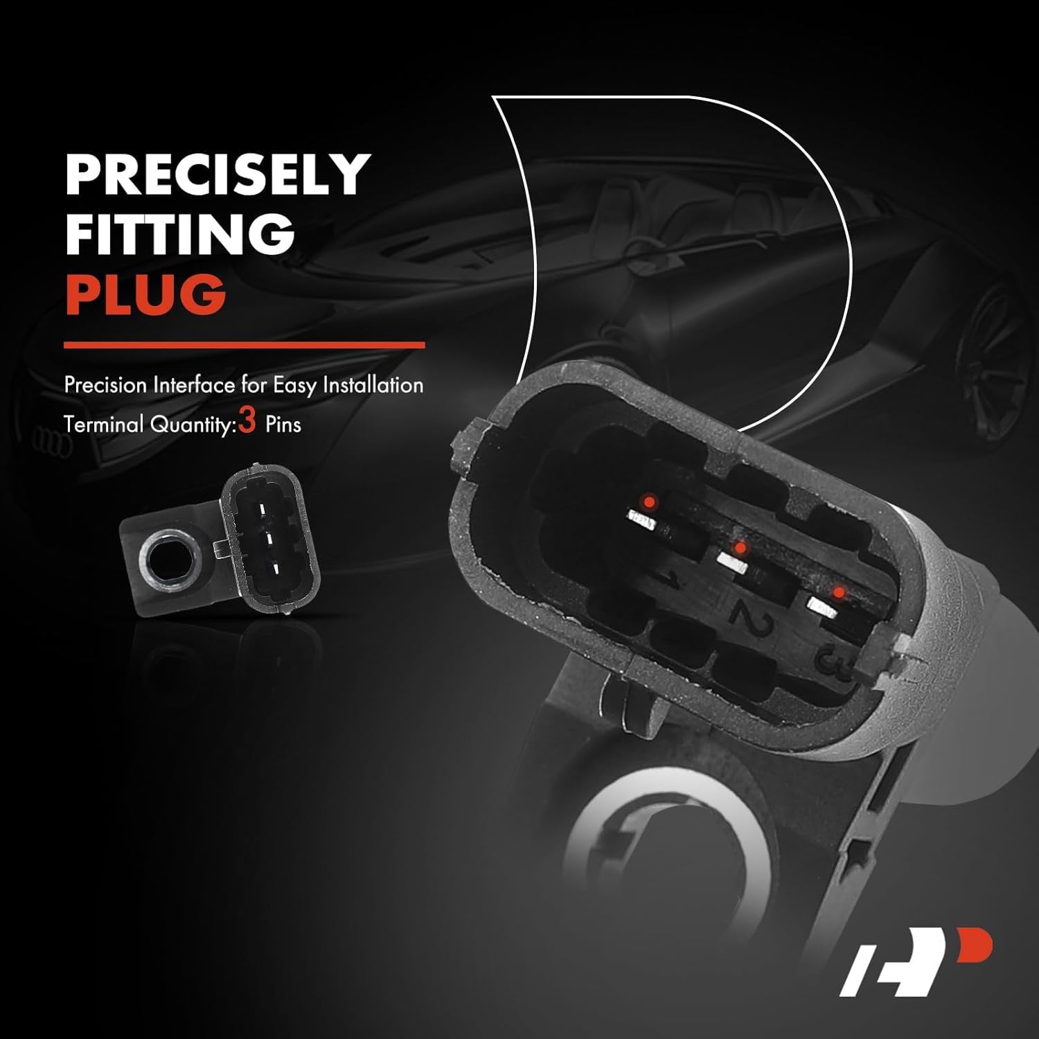 A-Premium Engine Crankshaft Position Sensor Compatible with Mercedes-Benz, Chevrolet & GMC-C250 C300 E350 E400 GL350 GL450 ML250 ML350 R350 Freightliner Sprinter 2500 3500 & More, Replace# 2769051200