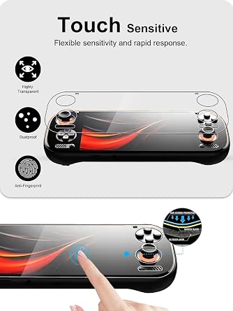 3 Pack Screen Protector for AYN Odin 3 Retro Handheld Video Game Console,TPU Soft Film,Bubble Free,HD Clear,Ultra Resistant,Anti-Scratch