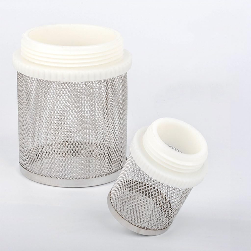 Filtro for tubo 'acqua in rete in acciaio inossidabile - Prefiltro compatibile da 1/2", 3/4", 1"